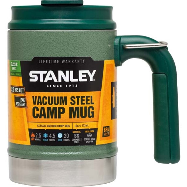 Stanley Classic Camp Mug 0,47 liter termosmugg, grön