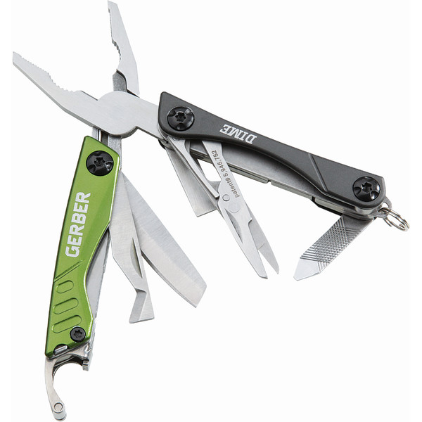 Gerber Multitool Mini-Multiverktyg DIME grågrön