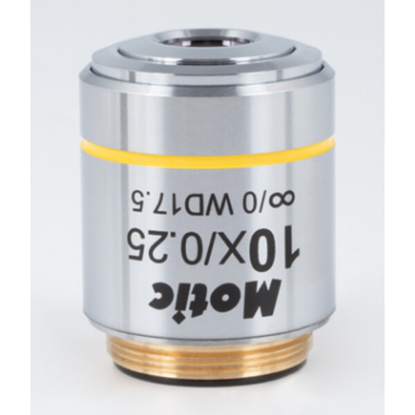 Motic Objektiv CCIS Achromat. LM PL 10x/0,3 (AA=17,5 mm)