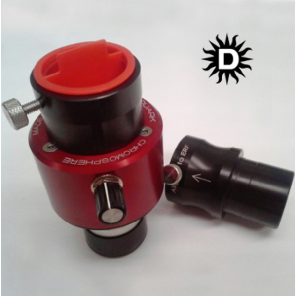 DayStar QUARK H-alpha solfilterkombination, kromosfär