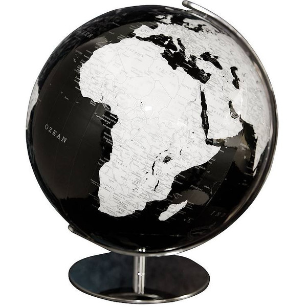 Columbus Glob Artline svart med Swarovski ädelstenar 40 cm