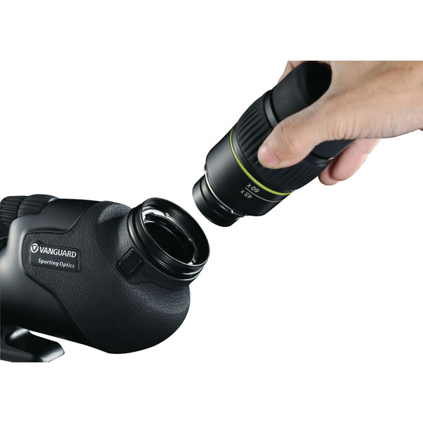 Vanguard Kompakt tubkikare Endeavor HD 65A vinklad vy + 15-45x Zoomokular