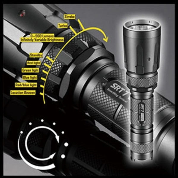 Nitecore Ficklampa SRT-7
