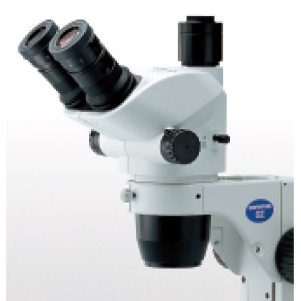 Evident Olympus Zoom-stereomikroskop Olympus SZ61TR incident/genomsiktligt ljus, trino, LED