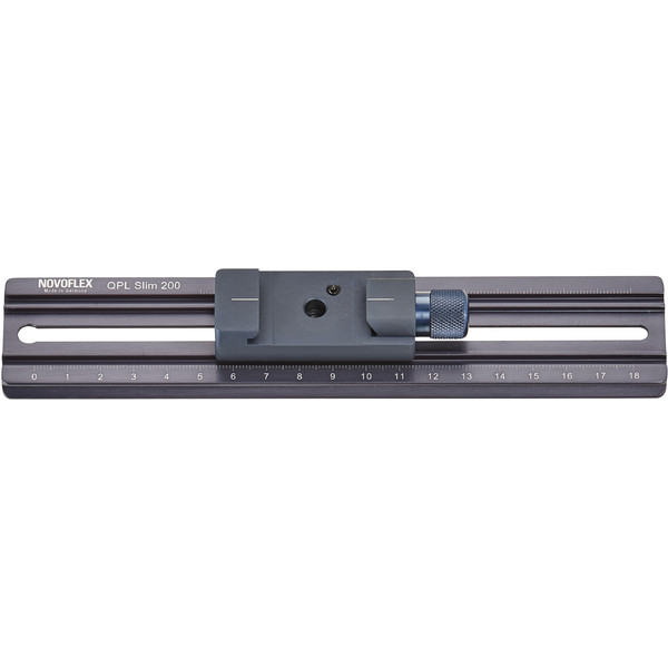 Novoflex QPL Slim 200 spännplatta 200 x 39 mm med monterad Q=Mount Mini