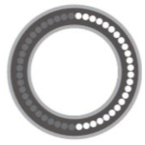 SCHOTT LED Slim ringljus, LED, segmenterad, Ø utsida 82mm, Ø insida 66