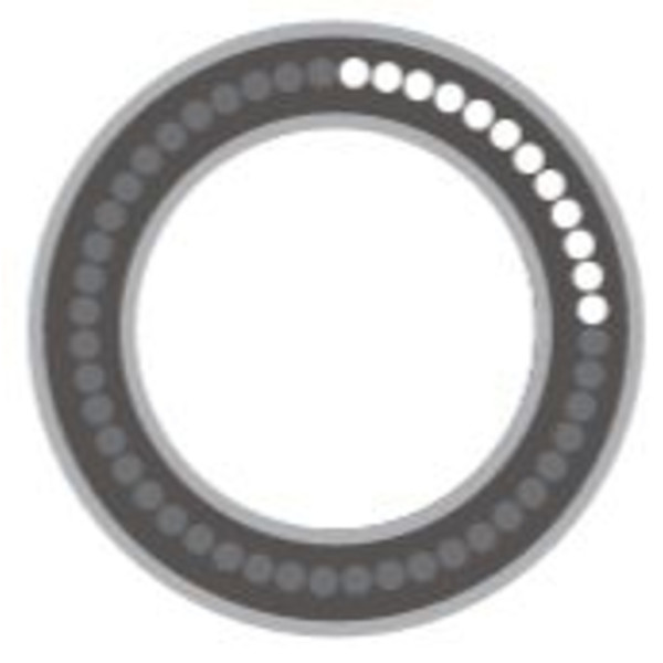 SCHOTT LED Slim ringljus, LED, segmenterad, Ø utsida 82mm, Ø insida 66