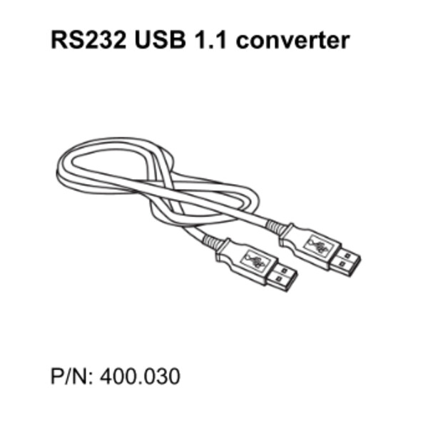 SCHOTT RS232 USB 1.1 konverteringskabel