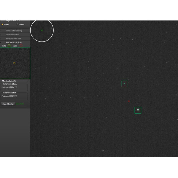 QHY Elektroniskt polsökare PoleMaster för Celestron AVX