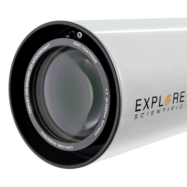 Explore Scientific Apokromatisk refraktor AP 102/714 ED FCD-1 Alu Hexafoc OTA