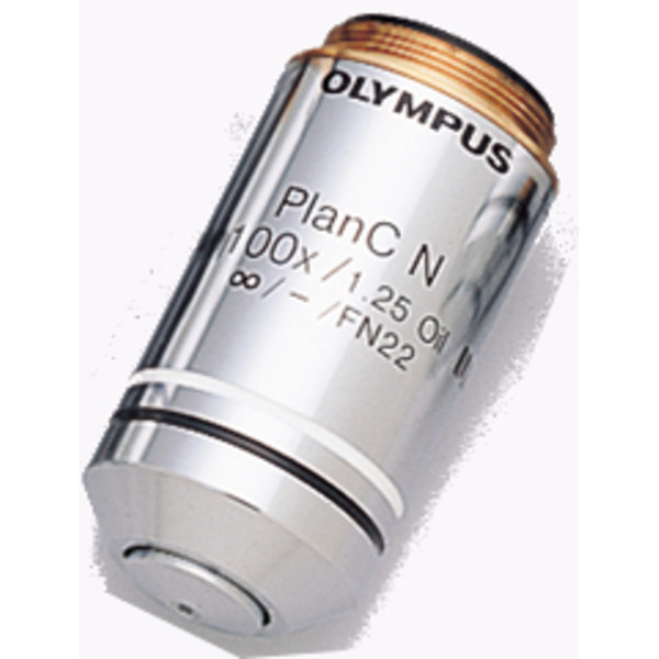 Evident Olympus PLCN 100XO/1,25 Plant, akromatiska objektiv med oljeimmersion