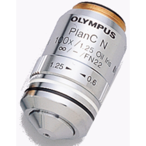 Evident Olympus PLCN 100xOl/0,6-1,25 Plant, akromatiskt Objektiv