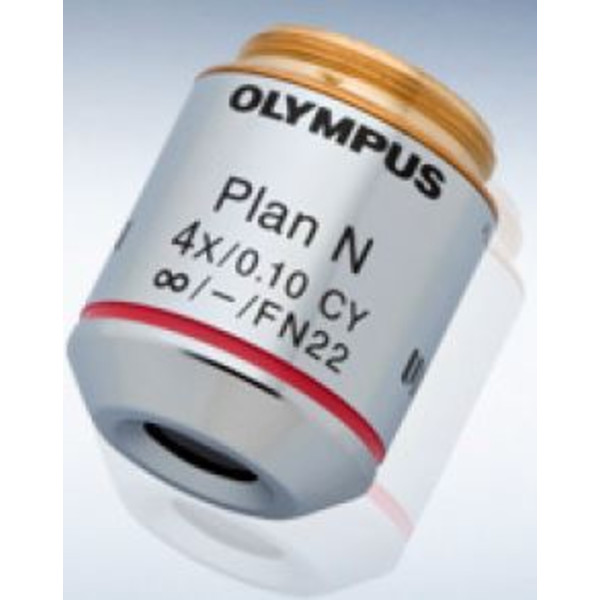 Evident Olympus PLN4XCY/0,1 Plant, akromatiskt cytologiobjektiv med ND-filter