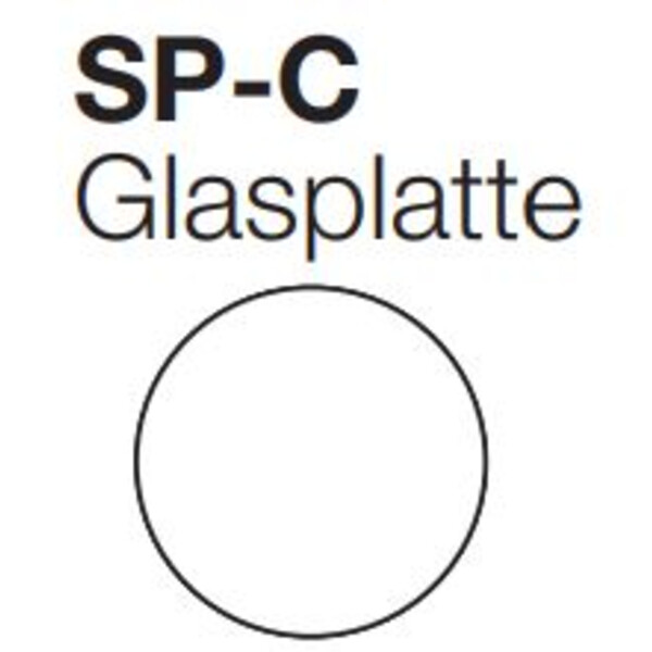 Evident Olympus Olympus platta av klarglas SP-C (033402), Ø 100 mm