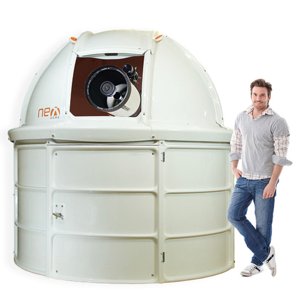 NexDome Observatorium 2,2m med sex fack