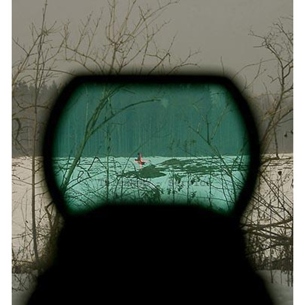TS Optics RDA rödpunktssökare med bas