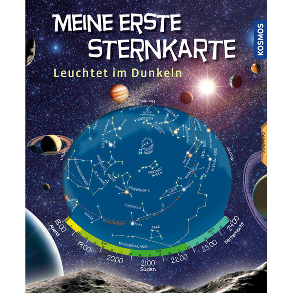 Kosmos Verlag Stjärnkarta Meine erste Sternkarte