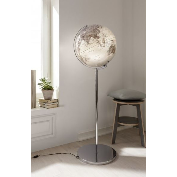 TROIKA Glob, golvmodell Sojus Silver 43cm