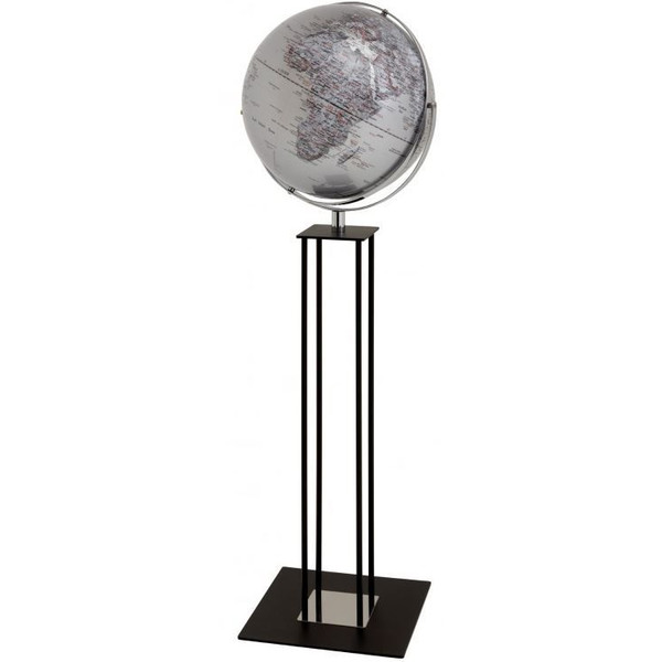 emform Glob, golvmodell Worldtrophy Silver 43cm