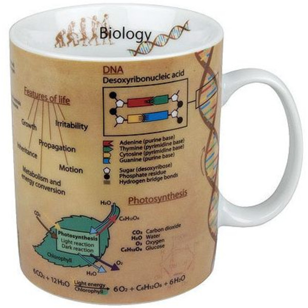 Könitz Mugg Mugs of Knowledge Biology