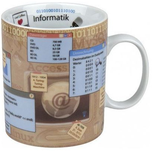 Könitz Mugg Mugs of Knowledge Computer Science