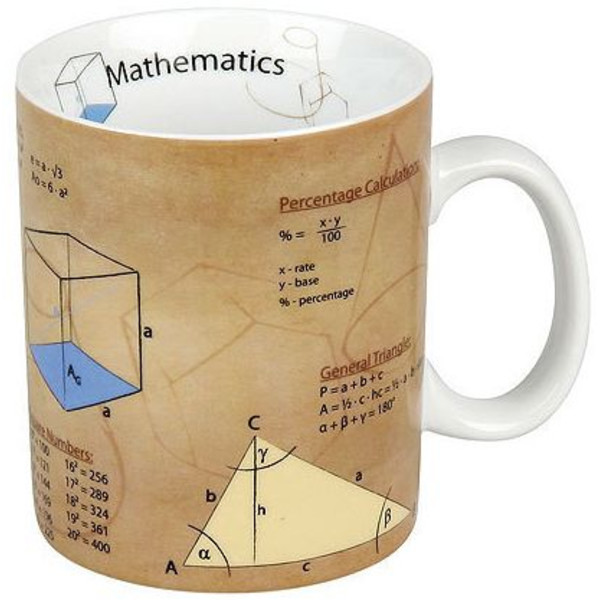 Könitz Mugg Mugs of Knowledge Mathematics