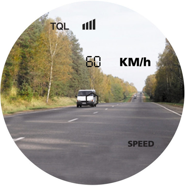 Bresser Avståndsmätare och hastighetsmätare 6x25 LV