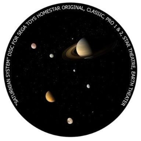 Redmark Slide för Sega Homestar Planetarium Saturn-systemet
