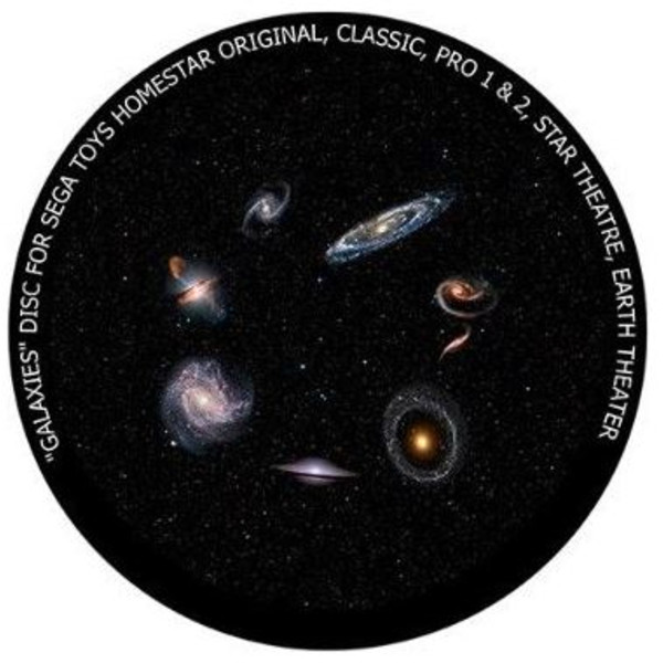 Redmark Slide för Sega Homestar Planetarium Galaxies