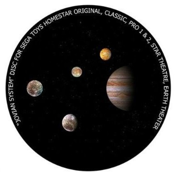 Redmark Slide för Sega Homestar Planetarium Jupitersystemet