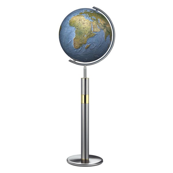 Columbus Glob, golvmodell Duorama rostfritt stål 40cm (Franska)