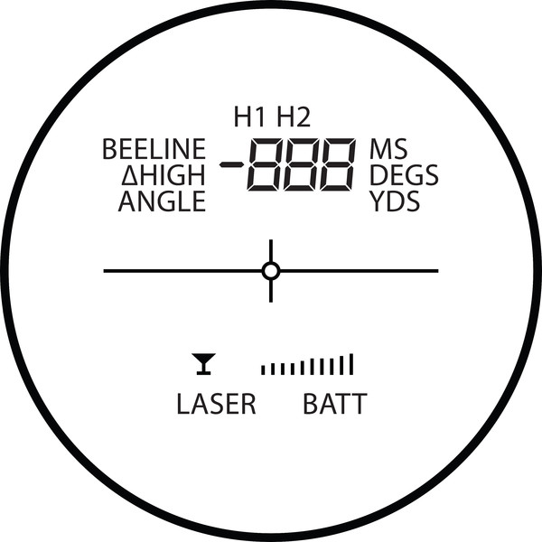 HAWKE Avståndsmätare RF 400 Professional