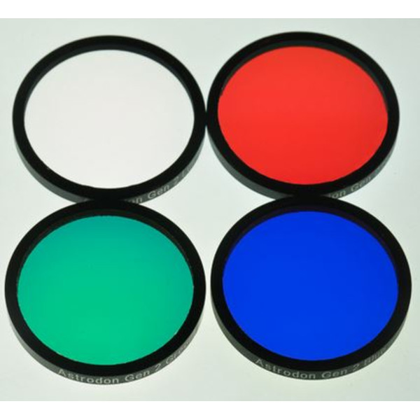 Astrodon Filter Tru-Balance LRGB Gen2 E-Series 50mm omonterad