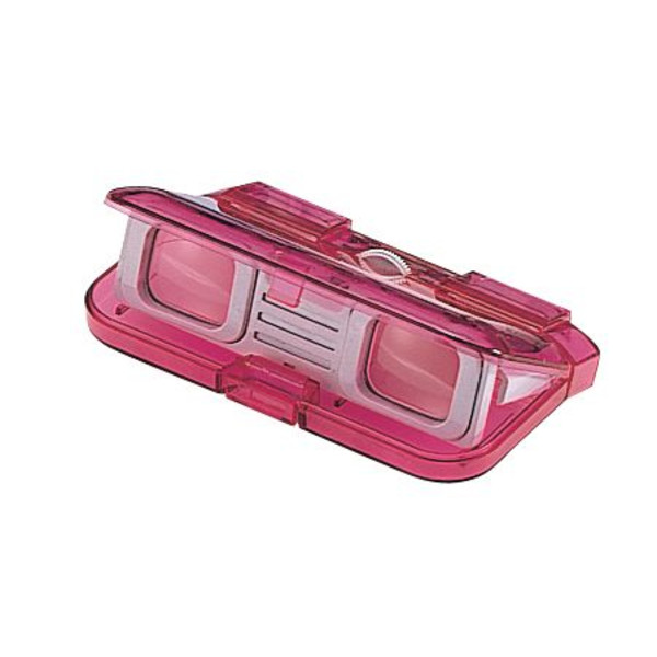 Vixen Operakikare Operaglasögon 3x28, rosa, genomskinliga