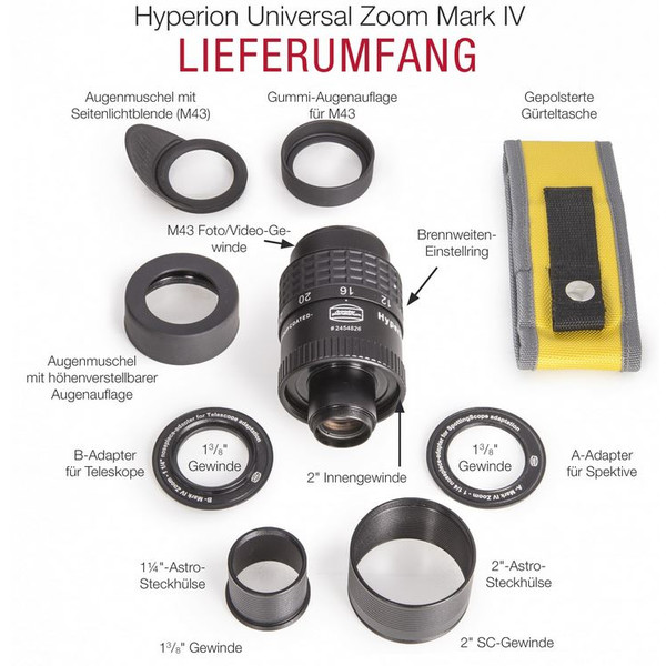Baader Hyperion Universal Mark IV 8-24mm 2" Zoomokular