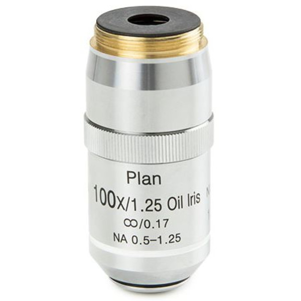 Euromex Objektiv DX.7200-I, 100x/1,25 PLi S plan, infinity, oil, iris diaphragm w.d. 0,2 mm (Delphi-X)