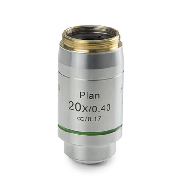 Euromex objektiv DX.7220, 20x/0,40 Pli, plan, oändlighet, arbetsavstånd 12 mm (Delphi-X)