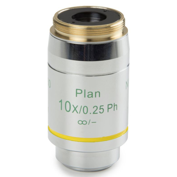 Euromex Objektiv DX.7710, 10x/0,25 PLPHi, plan, fas, oändlig (Delphi-X)