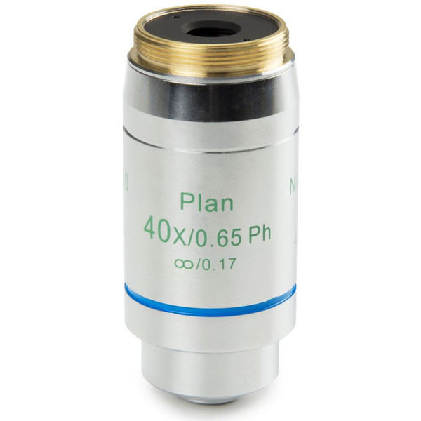 Euromex objektiv DX.7740, 40x/0,65 PLPHi, plan, fas, oändlig, S (Delphi-X)