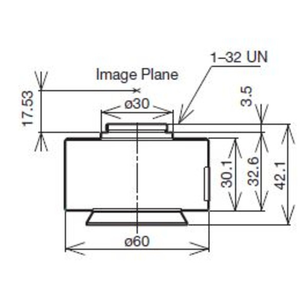Evident Olympus Kameraadapter U-TV0.5XC-3-8 C-Mount