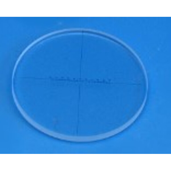 ZEISS Hårkors-mikrometer 10:100 Ø 23 mm (Primo Star)