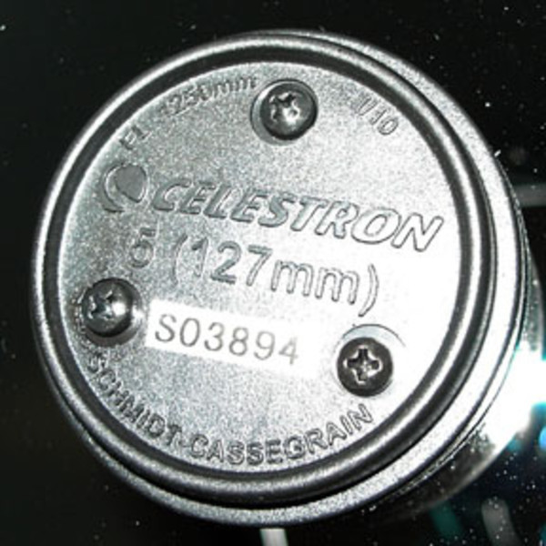 Bobs Knobs Räfflade skruvar för sekundärspegel till Celestron C5 f/10 med metrisk gänga