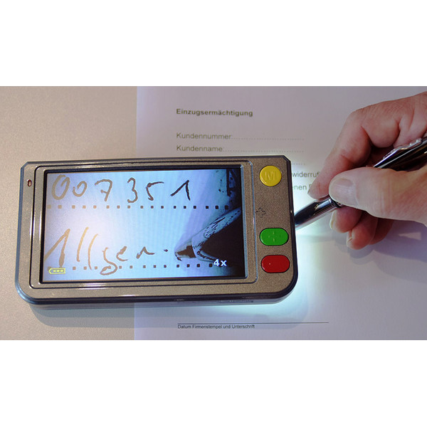 DIGIPHOT Lupp DM-50, Digital förstoringsapparat, 5 tums LCD-monitor