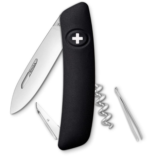 SWIZA Knivar Schweizer Fickkniv D01 svart