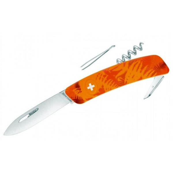 SWIZA Knivar Schweizer Fickkniv C01 FILIX Camo Fern Orange