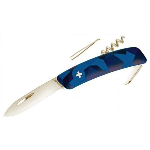 SWIZA Knivar Schweizer Fickkniv C01 LIVOR Camo Urban Blue