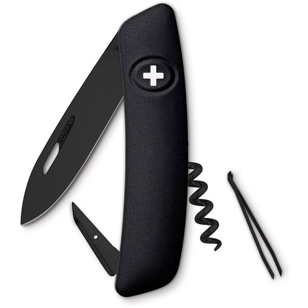 SWIZA Knivar Schweizer Fickkniv D01 ALLBLACK