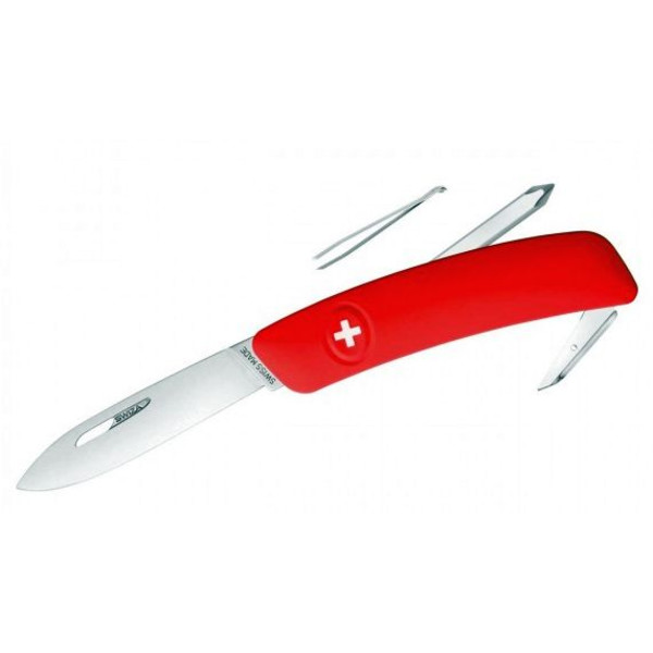 SWIZA Knivar Schweizer Fickkniv D02 röd