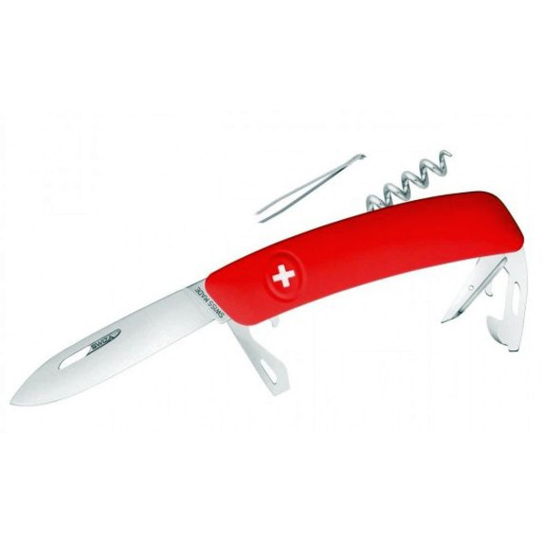SWIZA Knivar Schweizisk armékniv D03 röd