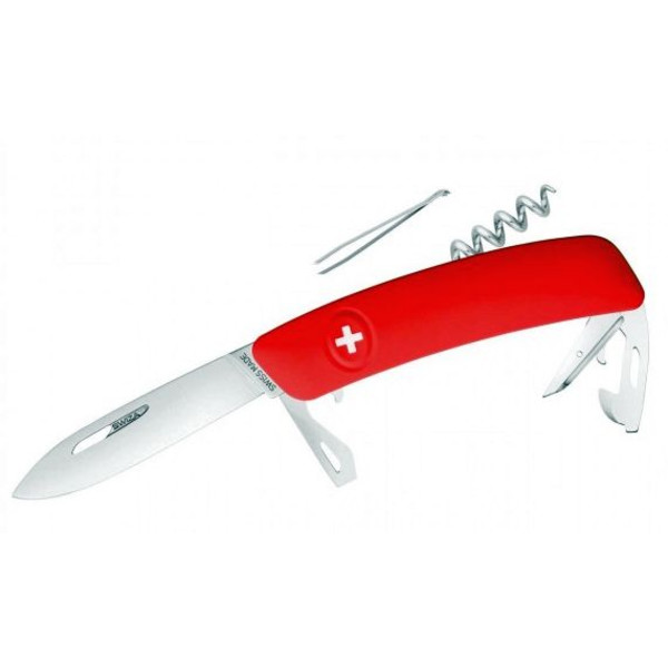 SWIZA Knivar Schweizer Fickkniv D03 röd
